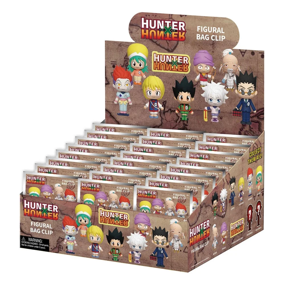 Hunter x Hunter 3D Foam Bag Clips Series 1 Blind Bag - 1 Unidade